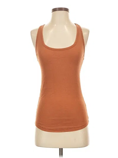 Pre-owned Universal Thread Tank Top Brown Halter Neckline Tops