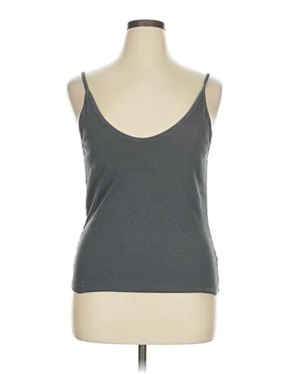 Pre-owned Universal Thread Tank Top Gray Strapless Neckline Tops