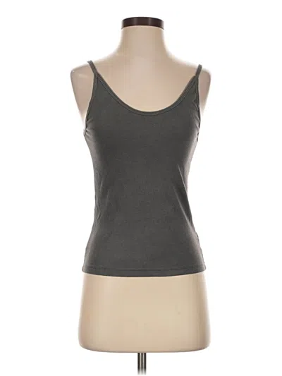 Pre-owned Universal Thread Tank Top Gray Strapless Neckline Tops