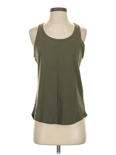 Pre-owned Universal Thread Tank Top Green Halter Neckline Tops