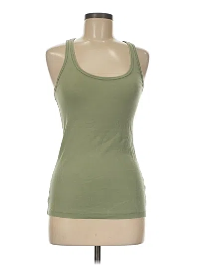 Pre-owned Universal Thread Tank Top Green Halter Neckline Tops
