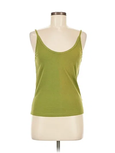Pre-owned Universal Thread Tank Top Green Strapless Neckline Tops