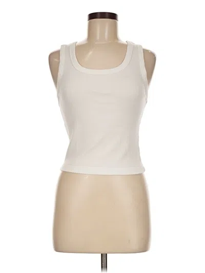 Pre-owned Universal Thread Tank Top Ivory Halter Neckline Tops