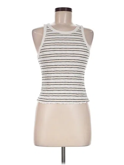 Pre-owned Universal Thread Tank Top Ivory Halter Neckline Tops