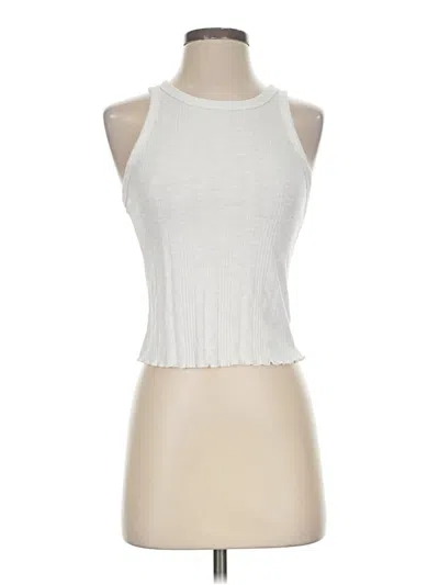Pre-owned Universal Thread Tank Top Ivory Halter Neckline Tops
