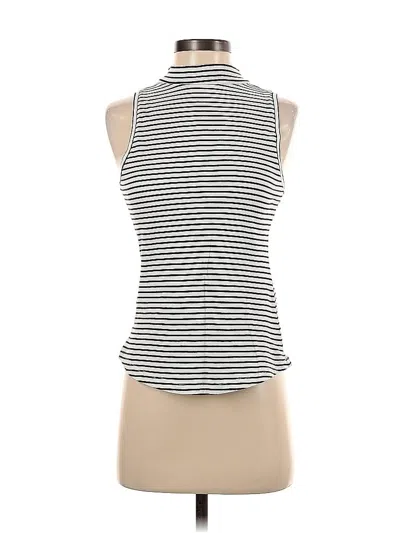 Pre-owned Universal Thread Tank Top Ivory Halter Neckline Tops In White