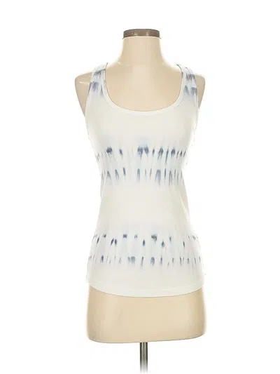 Pre-owned Universal Thread Tank Top Ivory Halter Neckline Tops In White