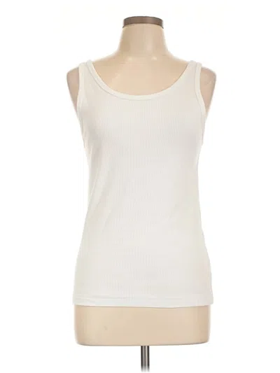 Pre-owned Universal Thread Tank Top Ivory Strapless Neckline Tops