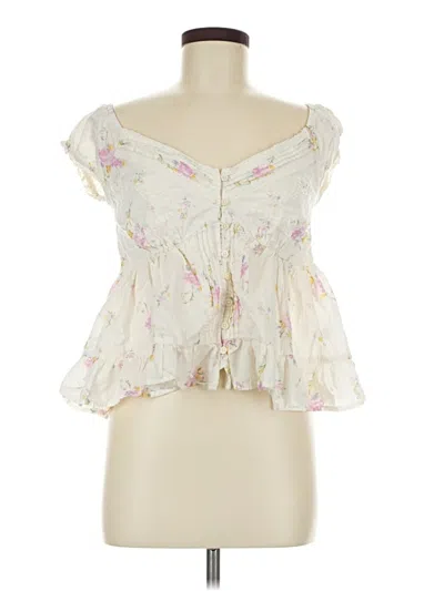 Pre-owned Universal Thread Tank Top Ivory Sweetheart Neckline Tops