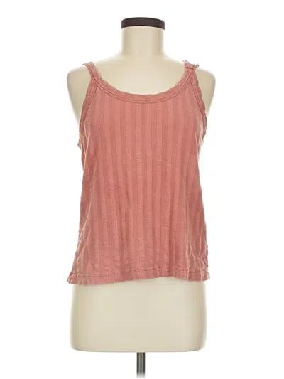Pre-owned Universal Thread Tank Top Pink Halter Neckline Tops