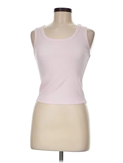 Pre-owned Universal Thread Tank Top Pink Strapless Neckline Tops
