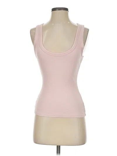 Pre-owned Universal Thread Tank Top Pink Strapless Neckline Tops