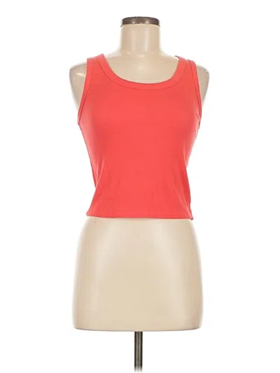 Pre-owned Universal Thread Tank Top Pink Strapless Neckline Tops