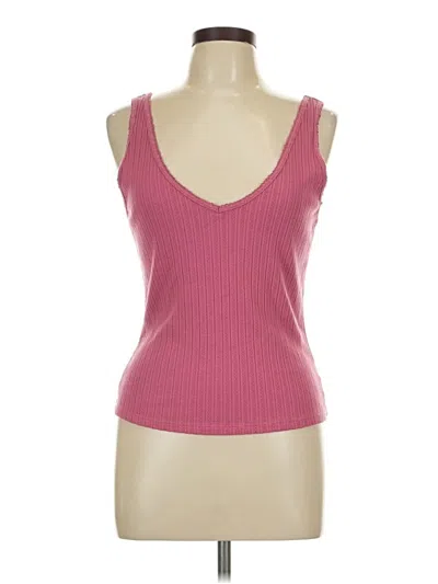 Pre-owned Universal Thread Tank Top Pink Sweetheart Neckline Tops