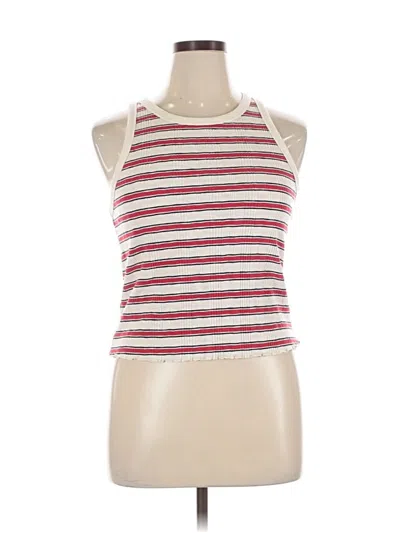 Pre-owned Universal Thread Tank Top Red Halter Neckline Tops