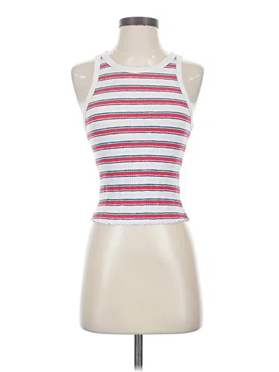 Pre-owned Universal Thread Tank Top Red Halter Neckline Tops
