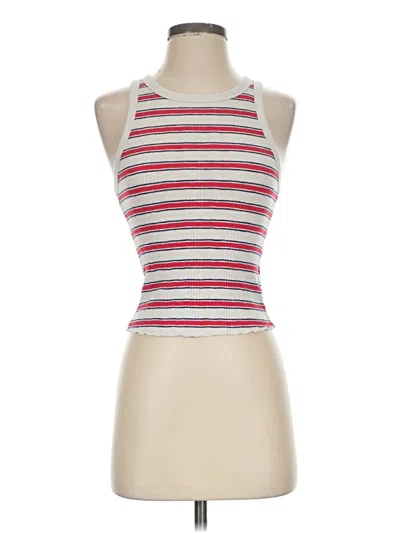 Pre-owned Universal Thread Tank Top Red Halter Neckline Tops