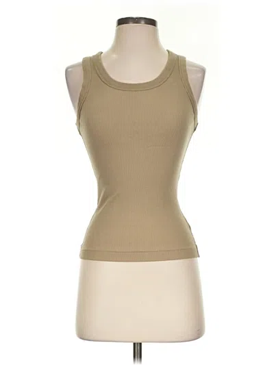 Pre-owned Universal Thread Tank Top Tan Halter Neckline Tops