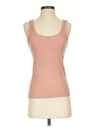 Pre-owned Universal Thread Tank Top Tan Sweetheart Neckline Tops