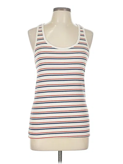 Pre-owned Universal Thread Tank Top White Halter Neckline Tops