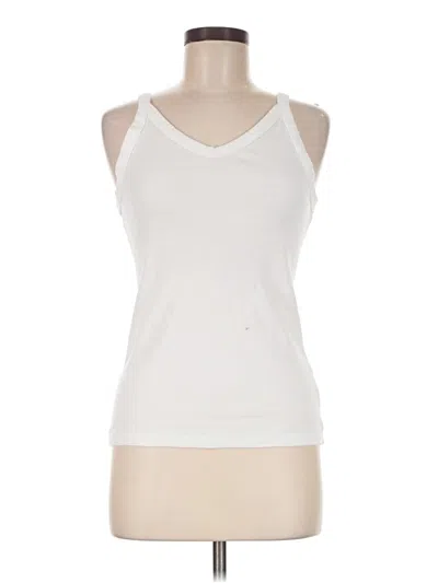 Pre-owned Universal Thread Tank Top White Halter Neckline Tops