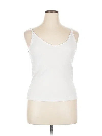 Pre-owned Universal Thread Tank Top White Strapless Neckline Tops