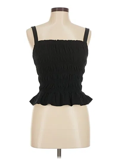 Pre-owned Universal Thread Tube Top Black Strapless Neckline Tops