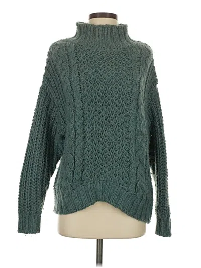 Pre-owned Universal Thread Turtleneck Sweater In Blue