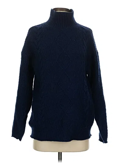 Pre-owned Universal Thread Turtleneck Sweater In Blue