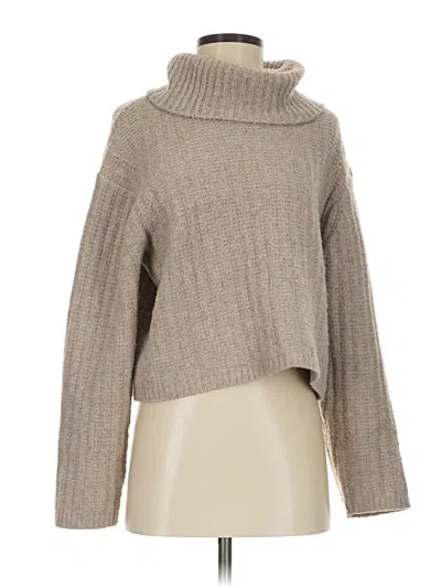 Pre-owned Universal Thread Turtleneck Sweater In Brown