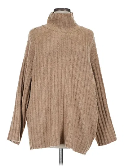 Pre-owned Universal Thread Turtleneck Sweater In Brown