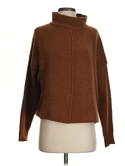 Pre-owned Universal Thread Turtleneck Sweater In Brown