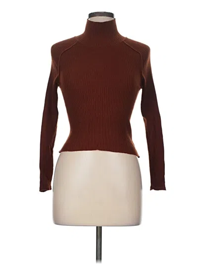 Pre-owned Universal Thread Turtleneck Sweater In Brown