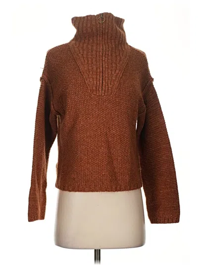 Pre-owned Universal Thread Turtleneck Sweater In Brown