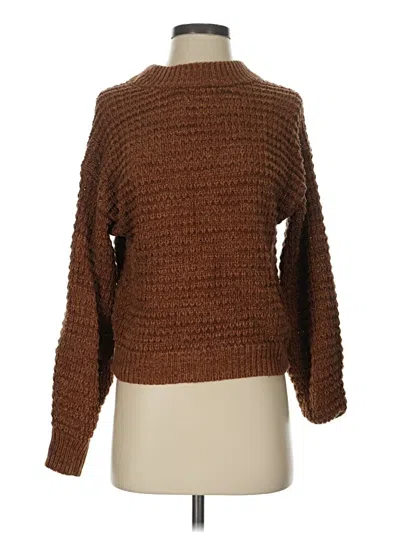 Pre-owned Universal Thread Turtleneck Sweater In Brown