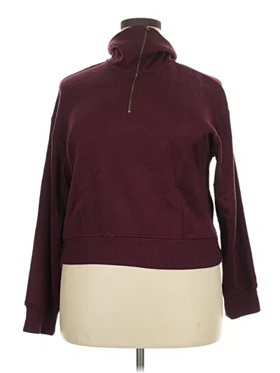 Pre-owned Universal Thread Turtleneck Sweater In Burgundy