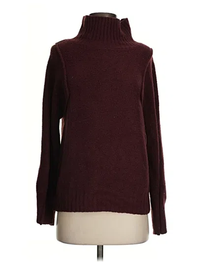 Pre-owned Universal Thread Turtleneck Sweater In Burgundy