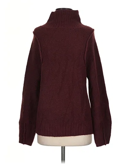 Pre-owned Universal Thread Turtleneck Sweater In Burgundy