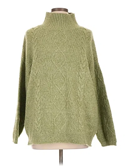 Pre-owned Universal Thread Turtleneck Sweater In Green