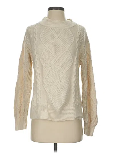 Pre-owned Universal Thread Turtleneck Sweater In Ivory