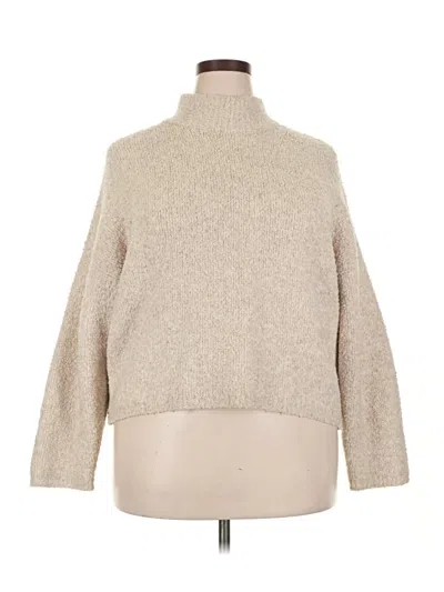 Pre-owned Universal Thread Turtleneck Sweater In Tan