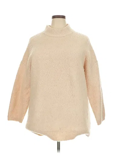 Pre-owned Universal Thread Turtleneck Sweater In Tan