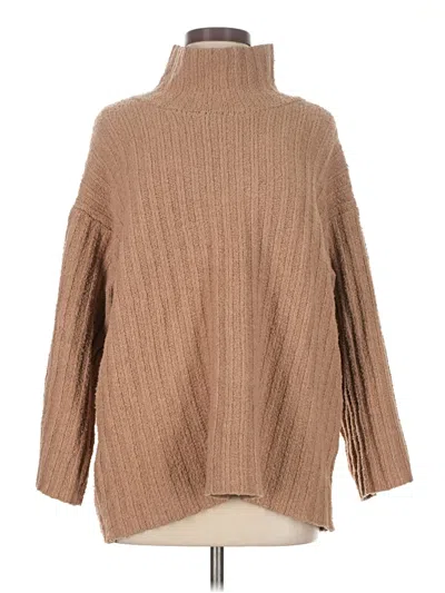 Pre-owned Universal Thread Turtleneck Sweater In Tan