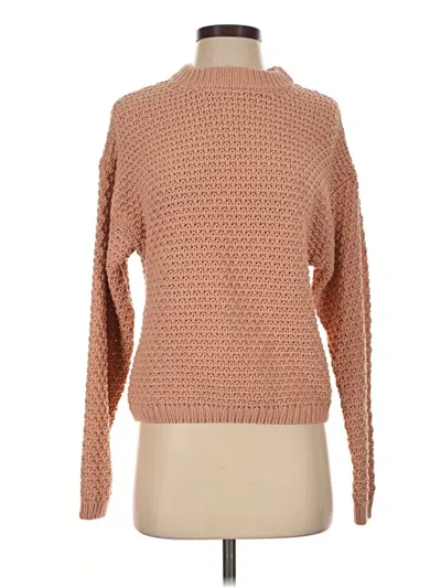 Pre-owned Universal Thread Turtleneck Sweater In Tan
