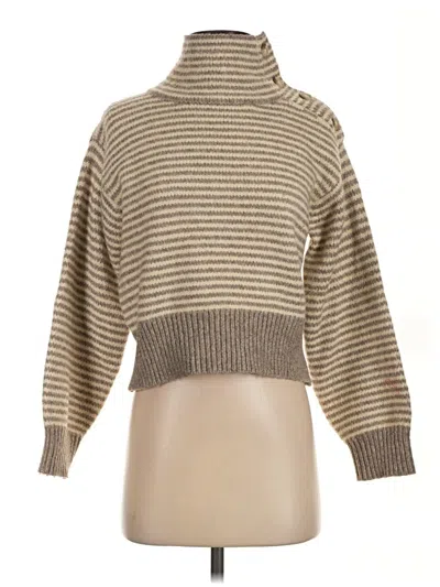 Pre-owned Universal Thread Turtleneck Sweater In Tan