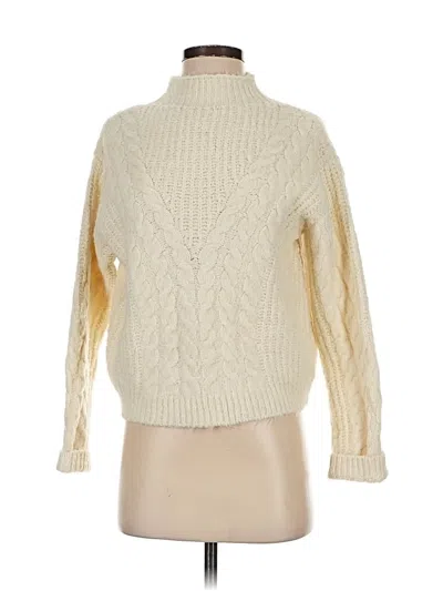 Pre-owned Universal Thread Turtleneck Sweater In White