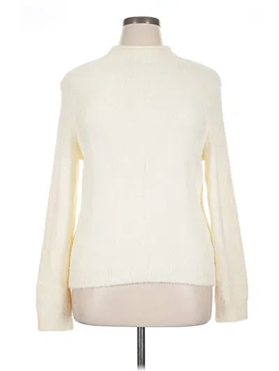 Pre-owned Universal Thread Turtleneck Sweater In White