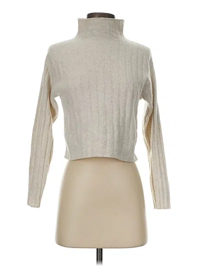 Pre-owned Universal Thread Turtleneck Sweater In White