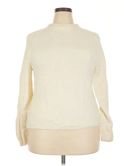 Pre-owned Universal Thread Turtleneck Sweater In White