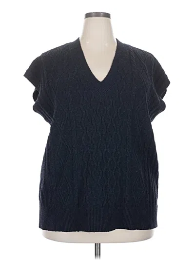 Pre-owned Universal Thread Vest In Blue
